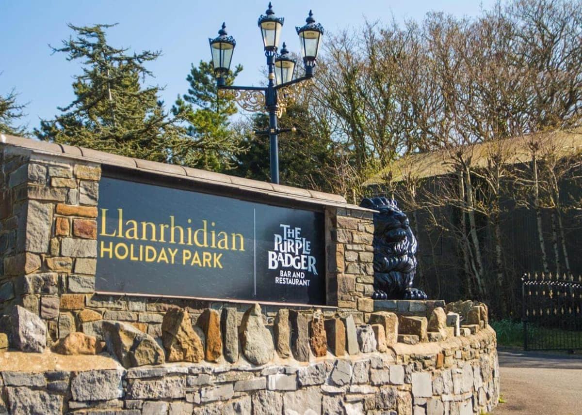 Llanrhidian Holiday Park Swansea Exterior foto